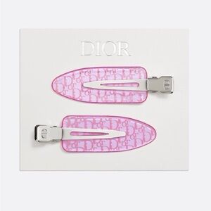 brand new dior hair clips